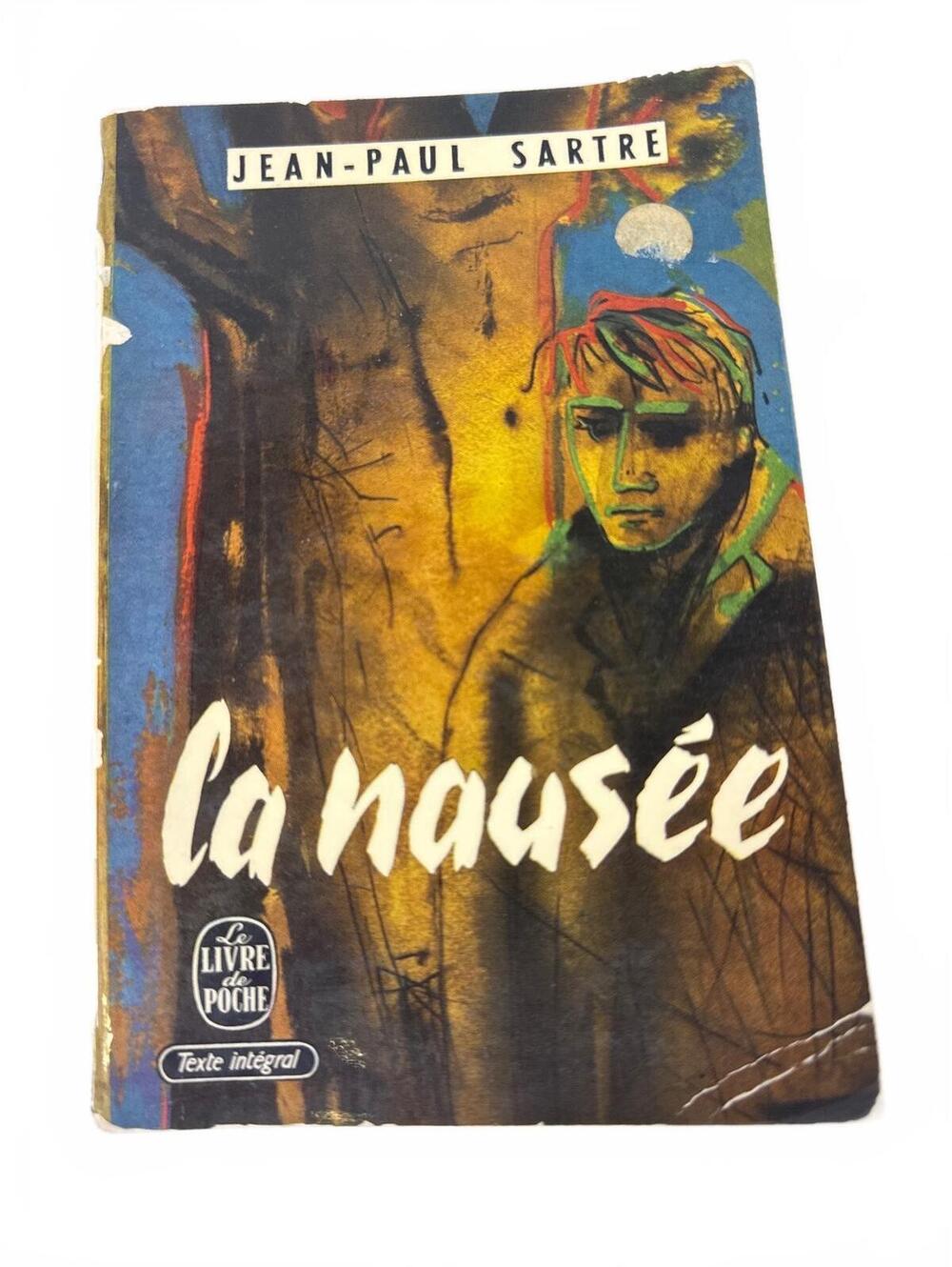 La Nausée by Jean-Paul Sartre - Vintage French Paperback, 1967 Edition